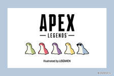 『APEX LEGENDS ™ 』うさぎメン描きおろしネッシーグッズ再販決定！！のサムネイル画像