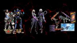 【APEX】SP2バトルパススキン（カタリスト、ローバ、スパロウ、ブラハ、パス）のサムネイル画像