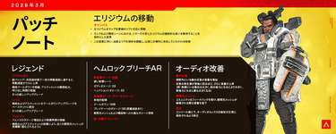 【APEX】アフターショックイベント＋シーズン中盤パッチノートのサムネイル画像