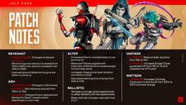 【APEX】パッチノート：アッシュがクラス変更、バリスティック＆オルター弱体化、ワットソン＆ヴァンテージ＆レヴ強化のサムネイル画像