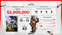 【APEX】EWCはプロリーグのプレイオフとして開催　賞金総額200万ドルのサムネイル画像