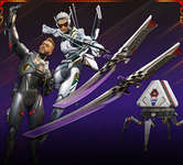 【APEX】ミラージュ・スパロウ・レイス・ホライゾンの新スキン！！のサムネイル画像