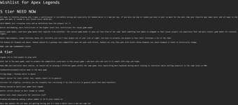 【Apex】Alliance Hakisによる『今のAPEXに必要なものティアリスト』が話題にのサムネイル画像