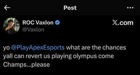 【Apex】オリンパスが競技シーンで使われるのマズくない？ ←ランクですら〇〇が問題になってるのに･･･のサムネイル画像